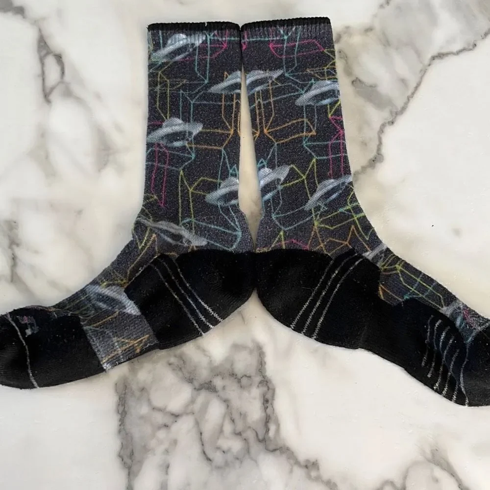 Russell Athletic UFO Graphic Casual Socks